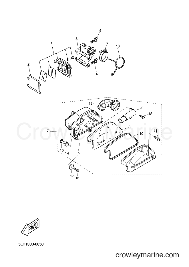 Yamaha Motors CW50RS (5NU6) [010] - INTAKE
