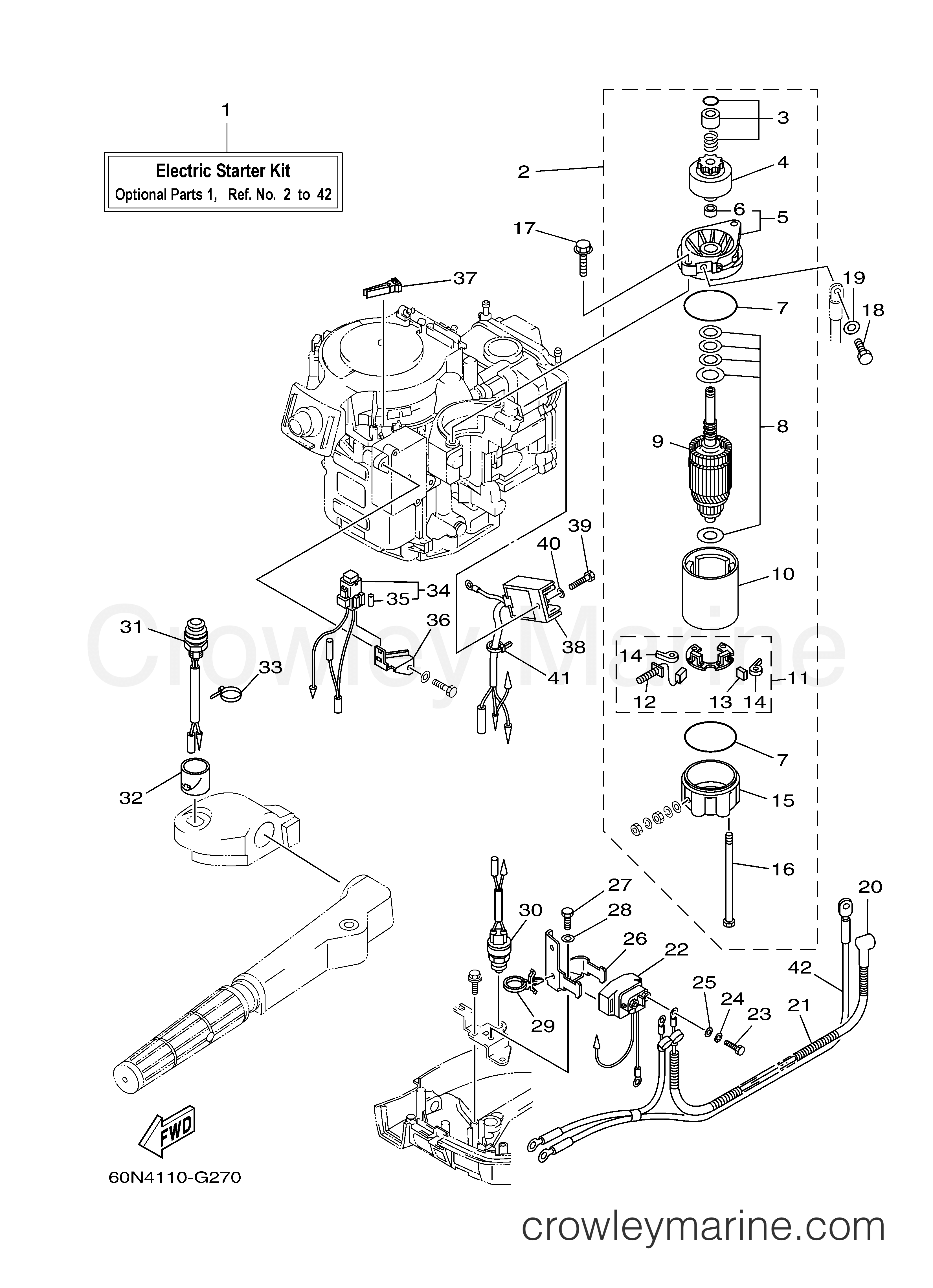 Yamaha Motors F8CMSH - OPTIONAL PARTS 1