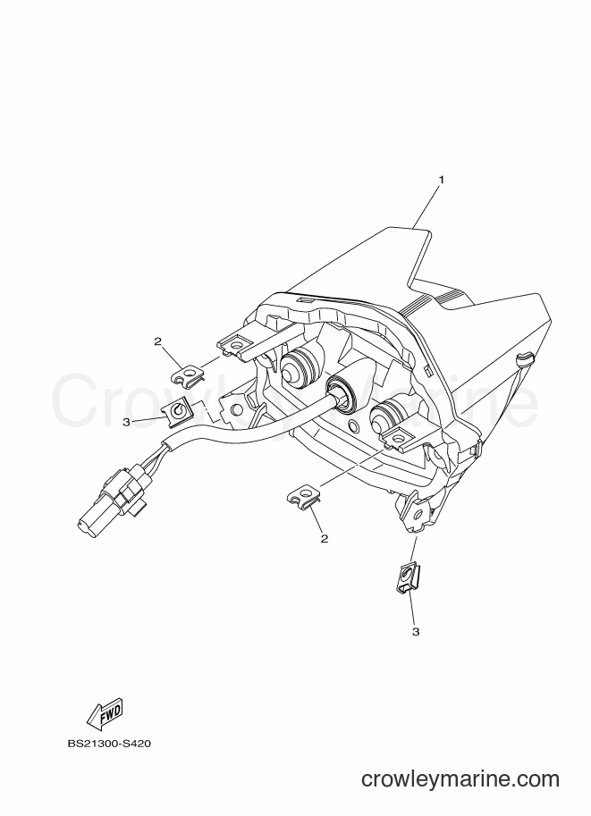 2018 Street Bike MTN850D - MTN850D (B6C1) [010] - TAILLIGHT