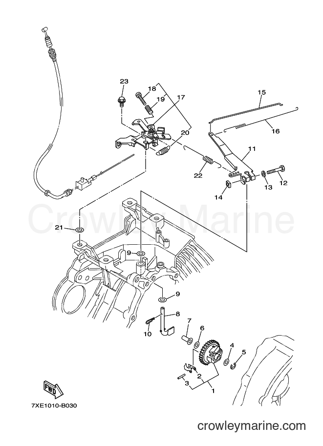 2010 Snowblower YS1070T - YS1070T (7XE4) [010] - GOVERNOR