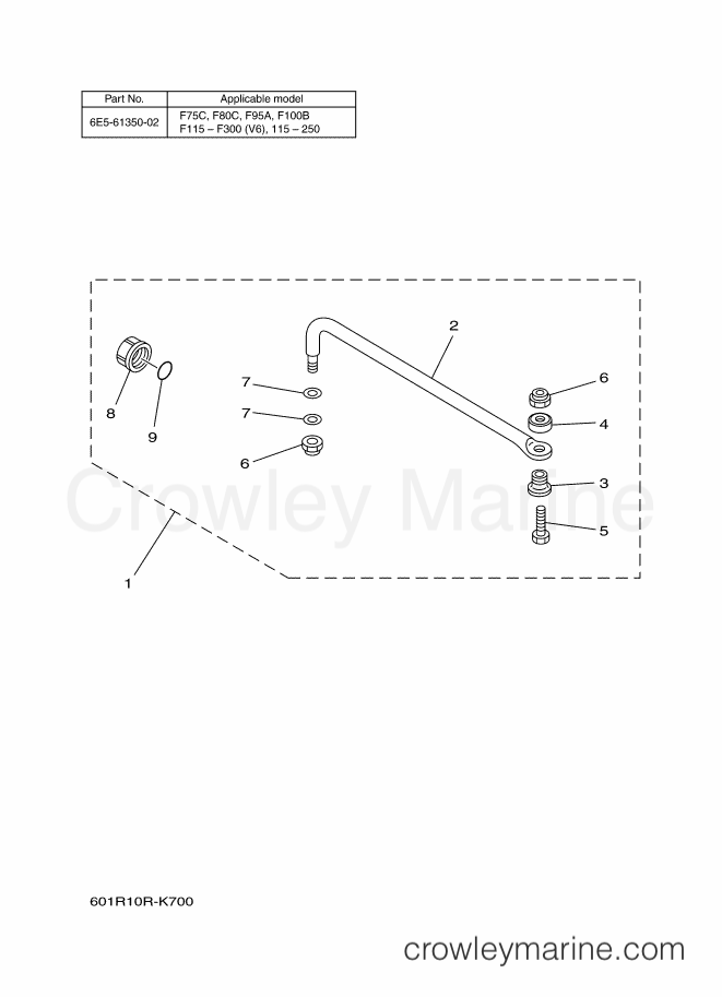 Yamaha Motors RIGGING REMOCON-2011 (601R) [010] - STEERING GUIDE 9