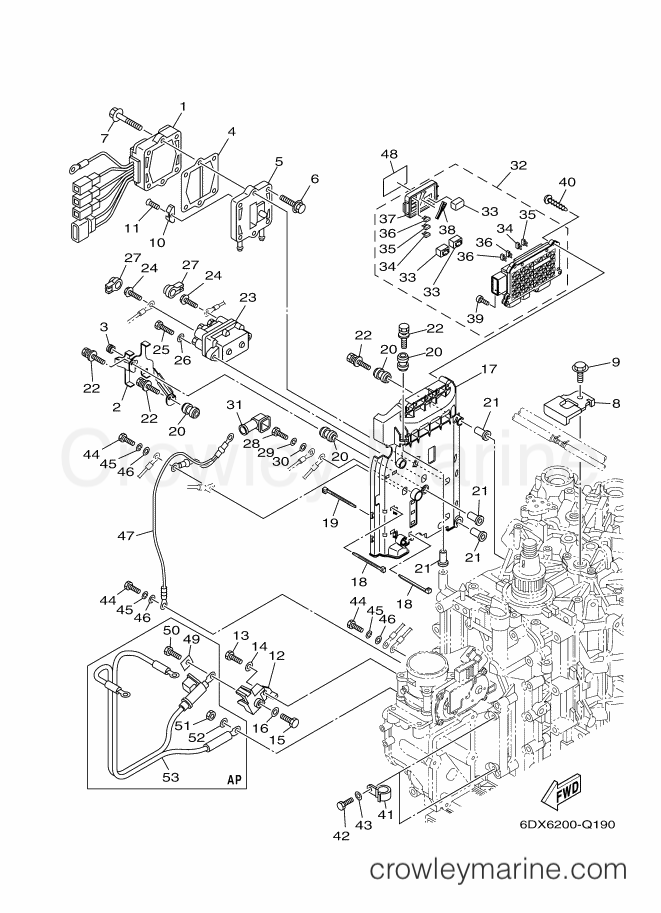 Yamaha Motors FL250GET (6DY6) [040] - ELECTRICAL 2