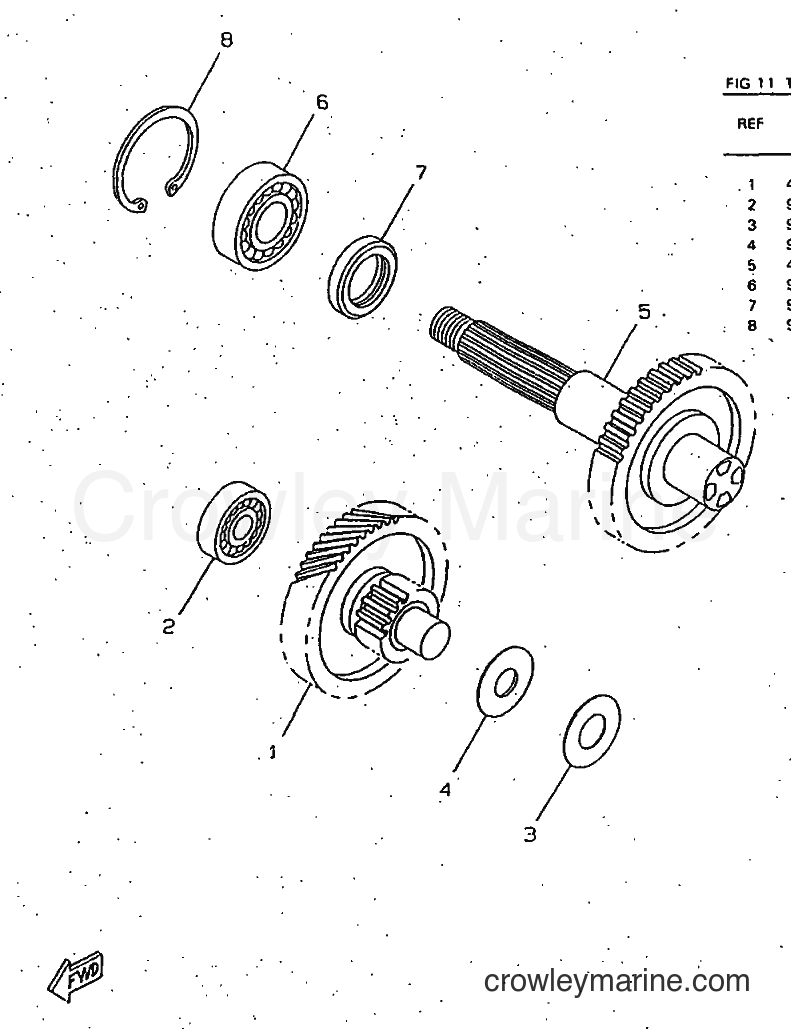 1997 Scooter CW50RSP - CW50RSP (4UR7) [99A] - TRANSMISSION