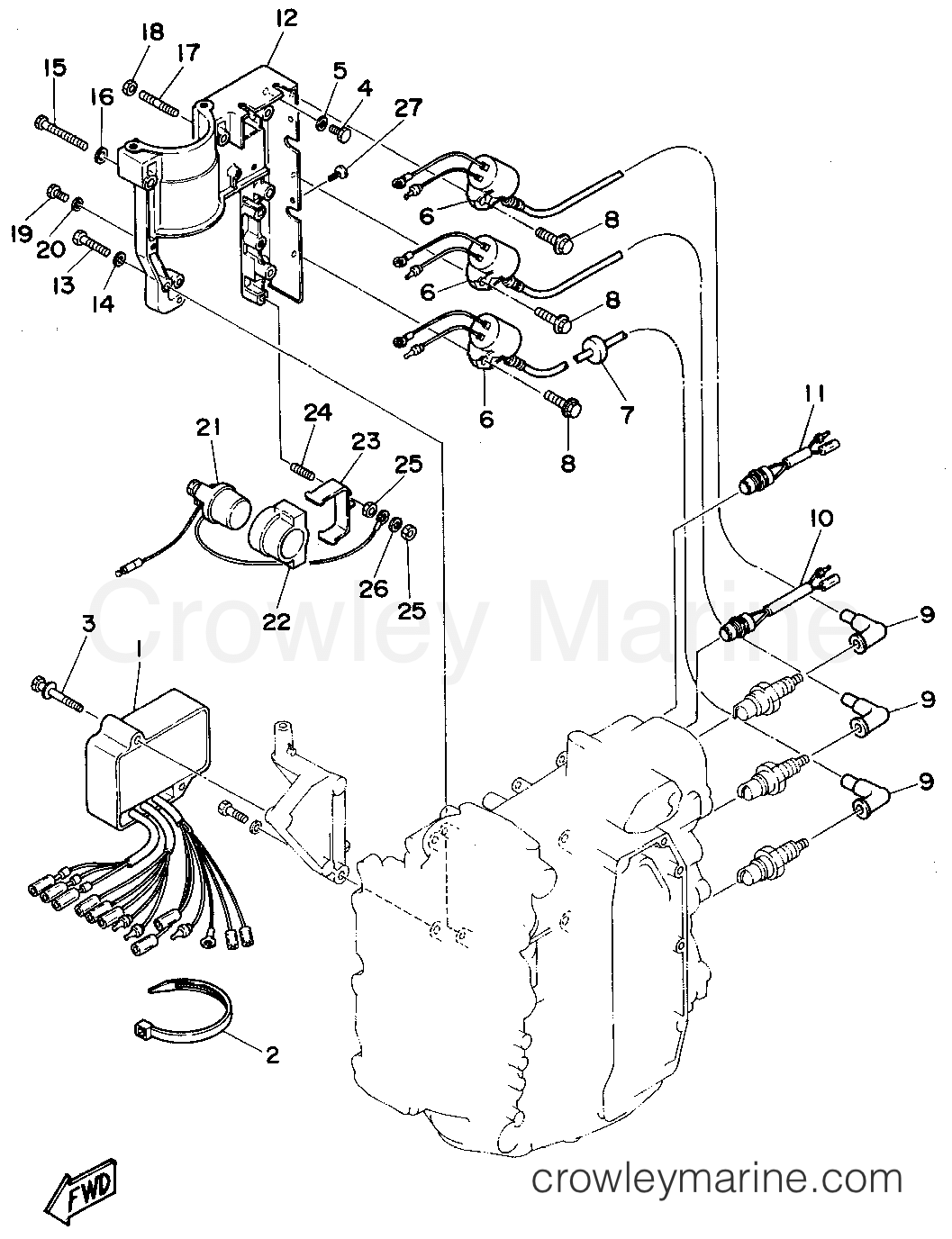 Yamaha Motors 50ELRS - ELECTRICAL 1