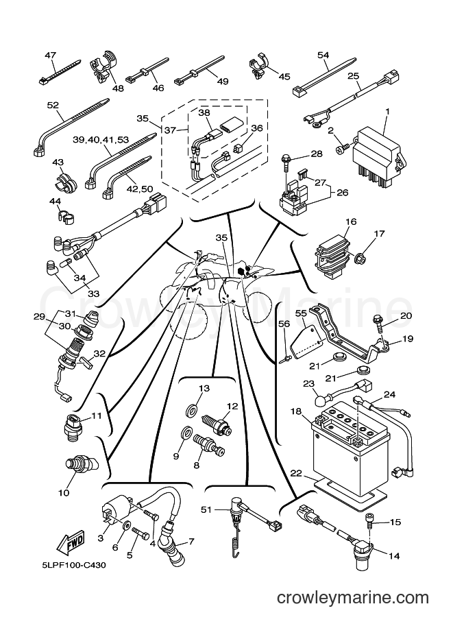 Yamaha Motors YFM660R (5LPH) [010] - ELECTRICAL 1