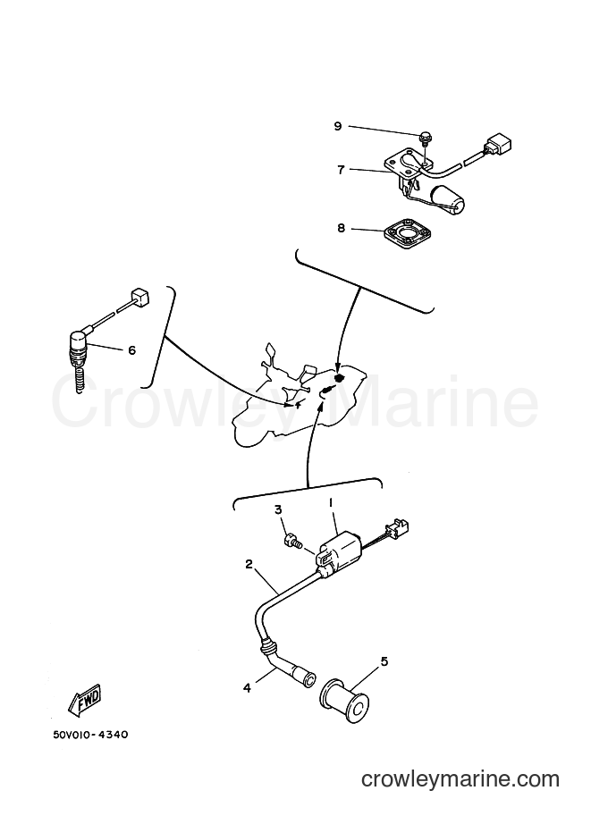 1989 Scooter XC125 - XC125 (3KR1) [999] - ELECTRICAL 2