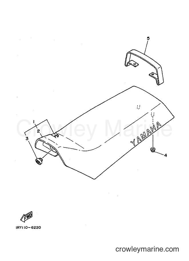 1989 Dirt Bike BW80 - BW80 (3PS1) [010] - SEAT