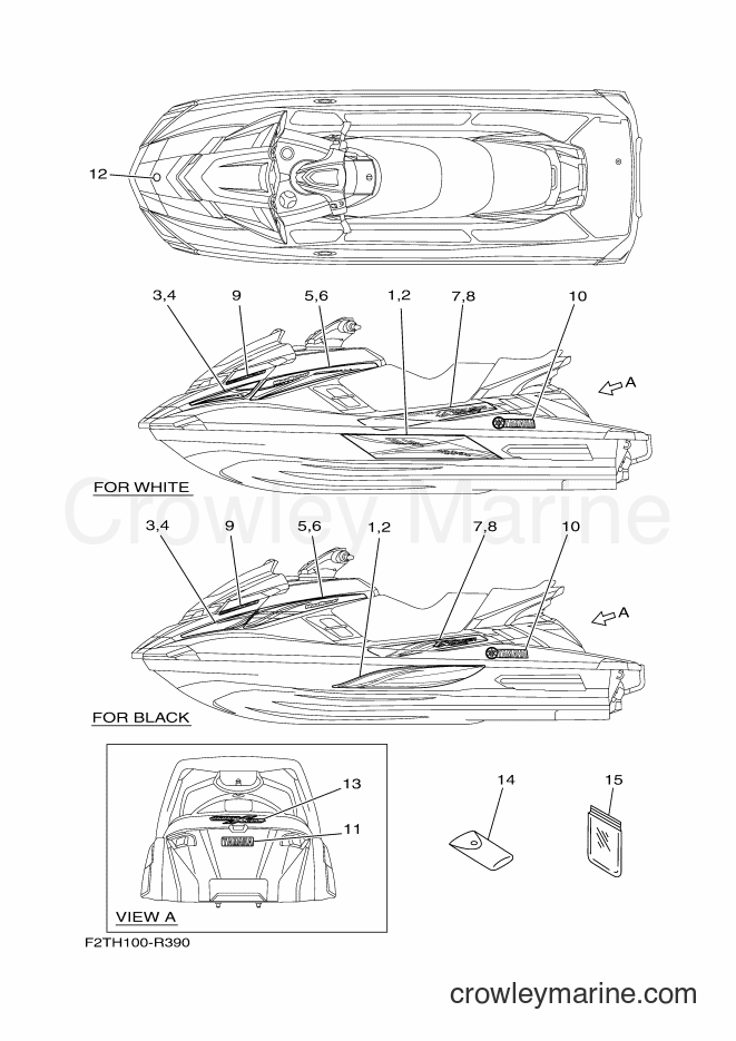 Yamaha Motors FB1800A-R (F2TJ) [010] - GRAPHICS