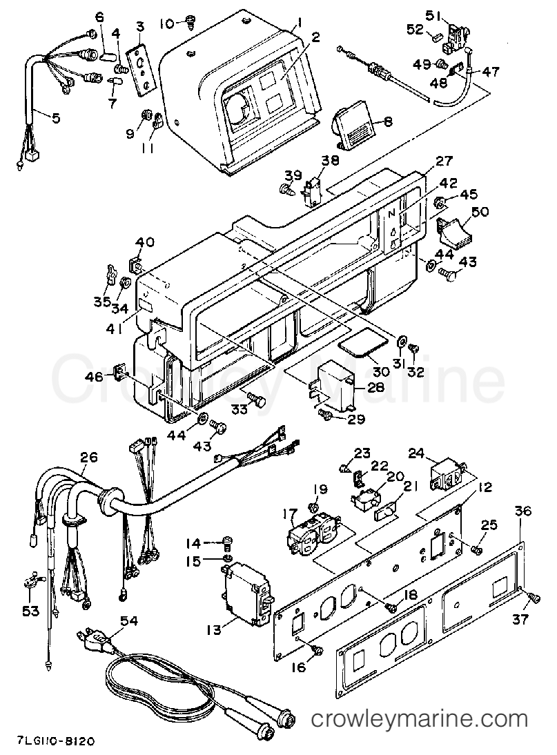 Yamaha Motors EF1600 - CONTROL BOX