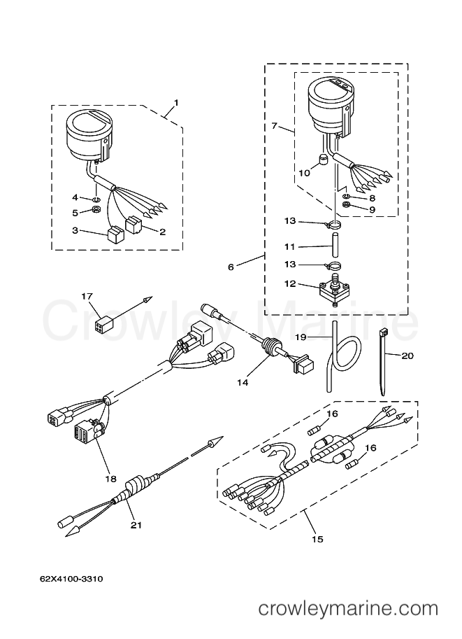 Yamaha Motors 40VETOL (63DC) [070] - METER
