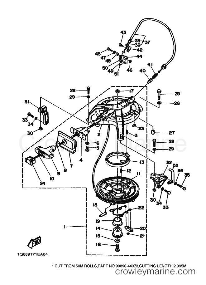 Yamaha Motors 30AE (6890) [010] - STARTER
