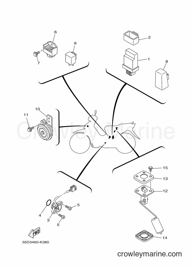 Yamaha Motors T115LE (35D4) [010] - ELECTRICAL 2