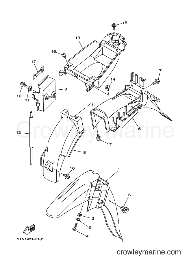 Yamaha Motors L-110C (5VF2) [010] - FENDER
