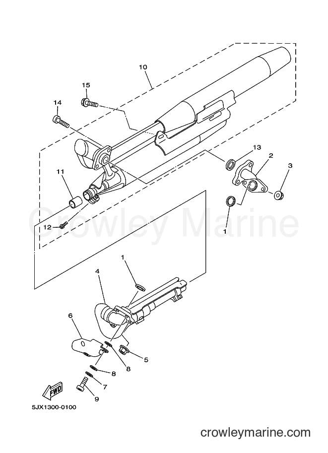 Yamaha Motors XVS125 (5JX1) [040] - EXHAUST