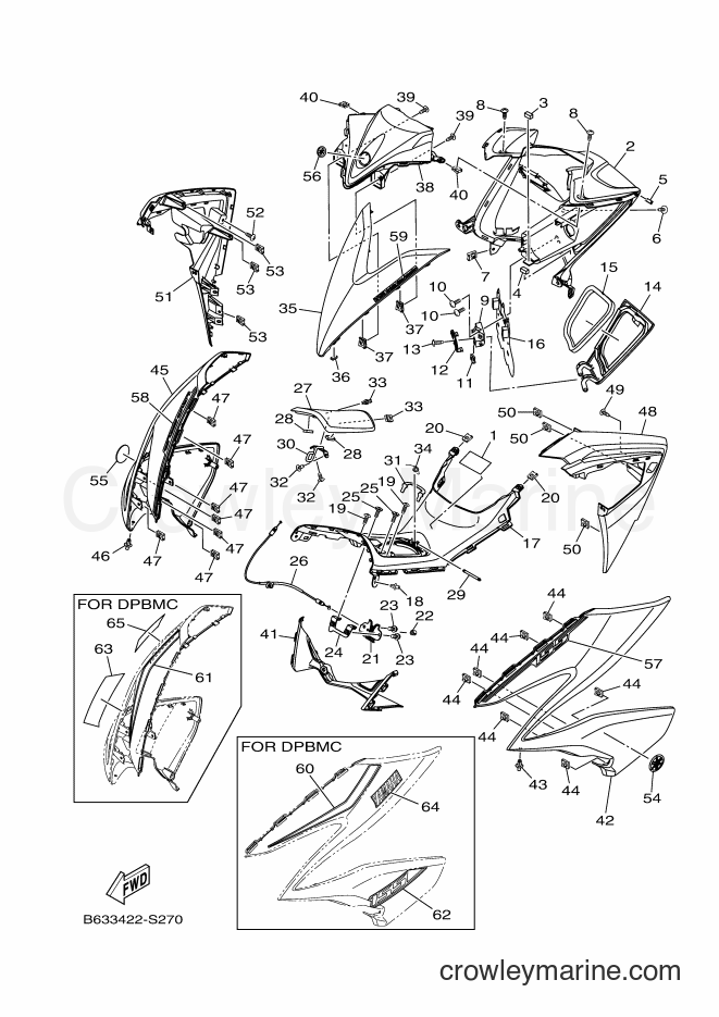 2017 Street Bike GDR155-A - GDR155-A (B633) [010] - LEG SHIELD