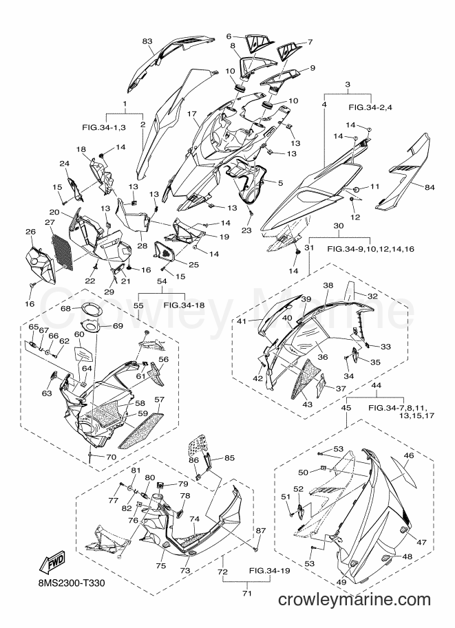 2018 Snowmobile SRS10ML53 - SRS10ML53 (8MS2) [010] - SHROUD