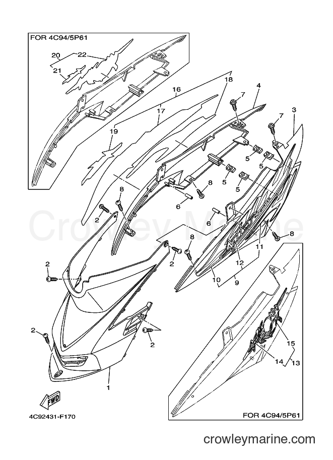 2007 Scooter BH-115D - BH-115D (4C94) [010] - SIDE COVER