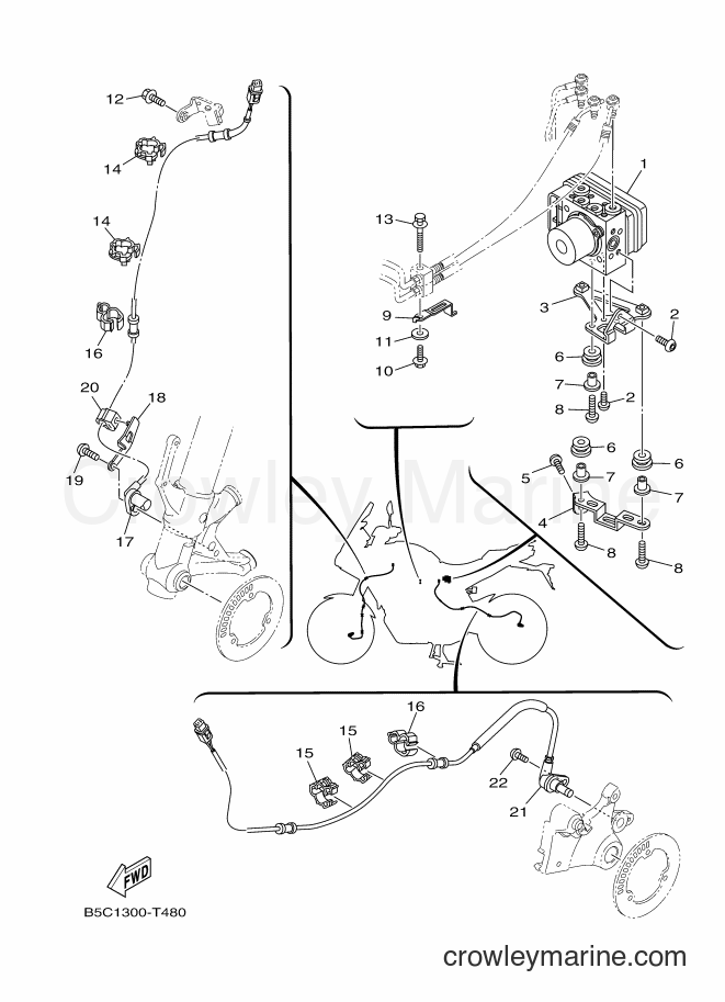 2019 Street Bike MTT850D - MTT850D (B1J5) [010] - ELECTRICAL 3