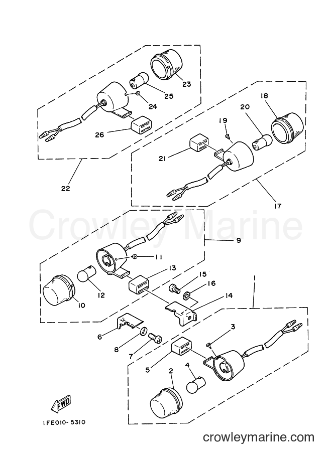 2008 Street Bike AG200F - AG200F (3GXW) [010] - FLASHER LIGHT