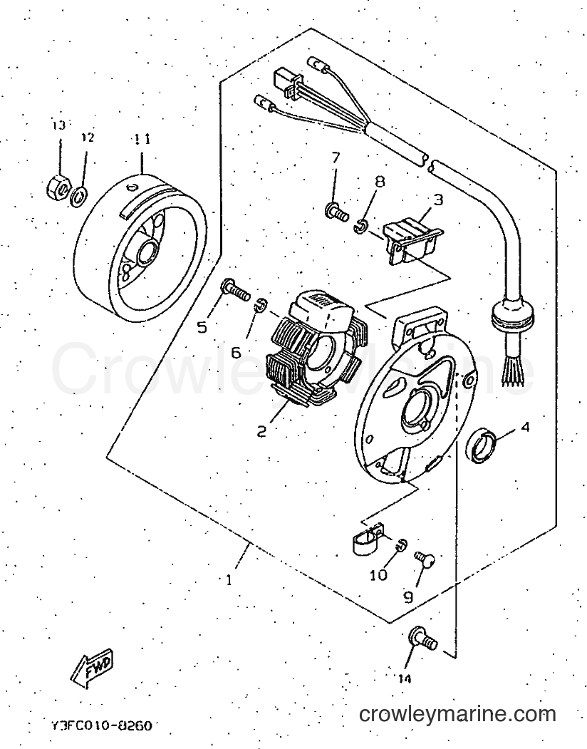 1997 Scooter CW50 - CW50 (4VVB) [999] - GENERATOR