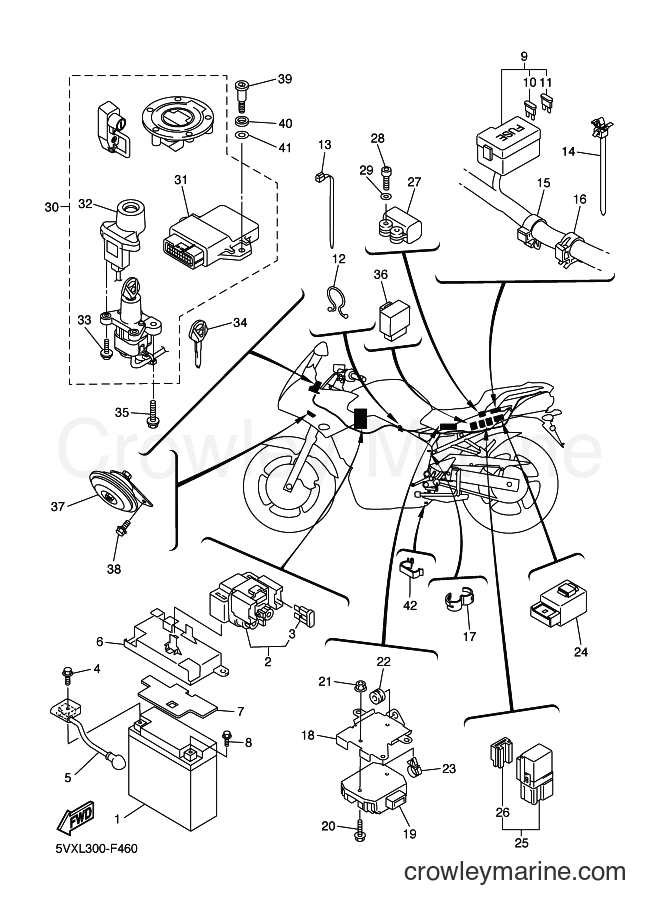 2007 Street Bike FZ6-SHG - FZ6-SHG (4S81) [060] - ELECTRICAL 2