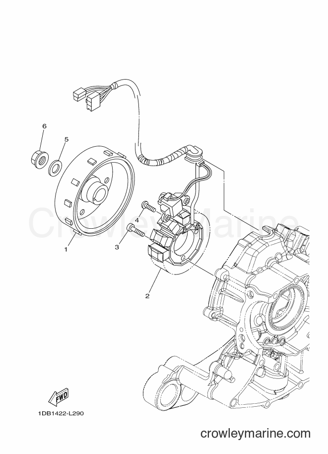 Yamaha Motors AT125FC (1DB2) [010] - GENERATOR