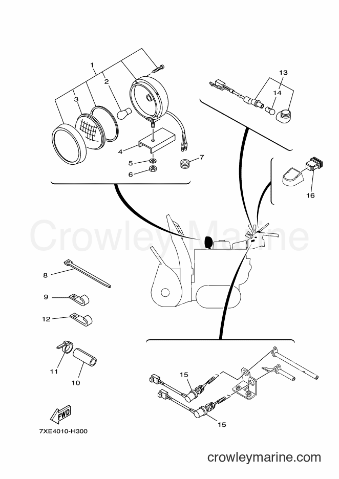 2010 Snowblower YS1070T - YS1070T (7XE4) [010] - HEADLIGHT