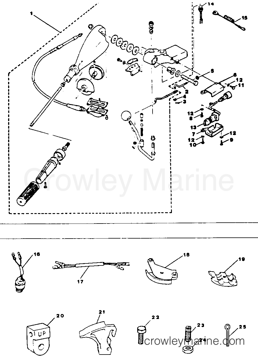 Yamaha Motors 50ETLN - STEERING