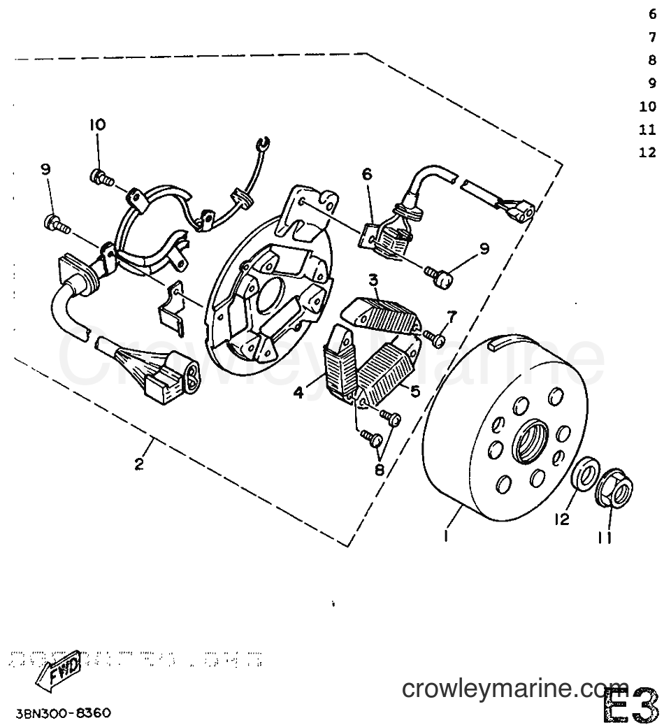 1989 Dirt Bike DT125R - DT125R (3PY1) [999] - GENERATOR