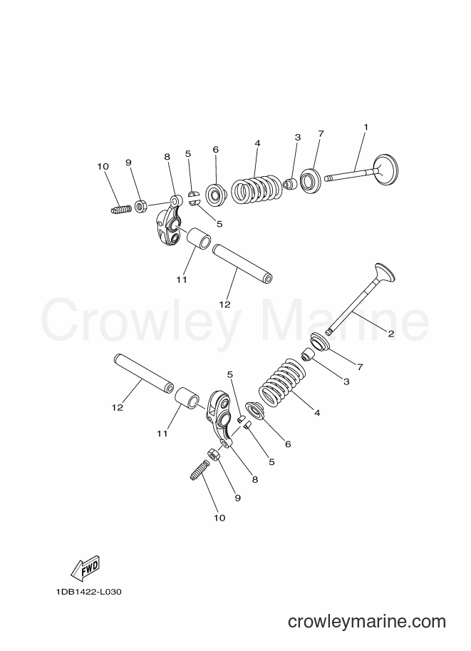 Yamaha Motors AT125FC (1DC1) [010] - VALVE