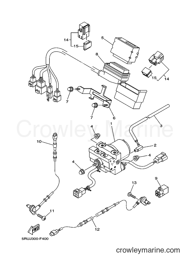 Yamaha Motors YP400A (34B1) [010] - ELECTRICAL 3
