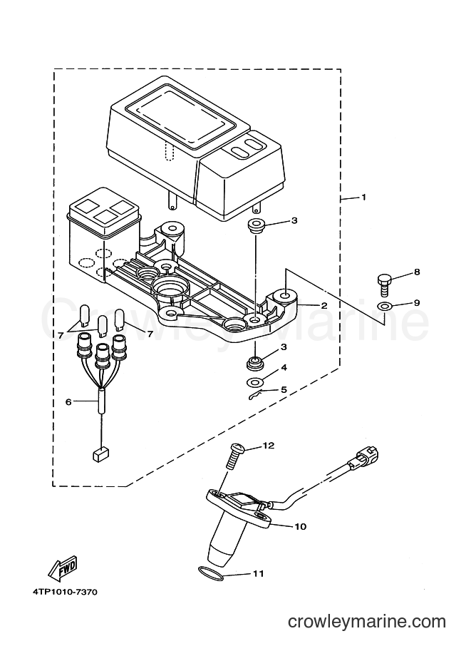 1999 Dirt Bike DT230 - DT230 (4TP3) [010] - METER