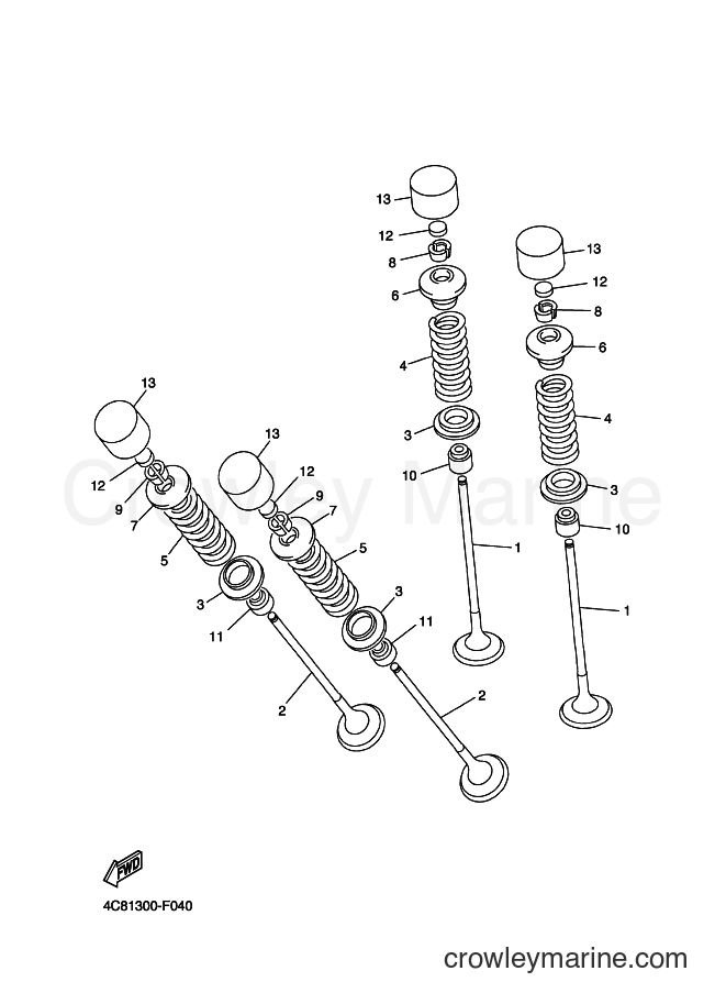 2008 Sport Bike YZF-R1 - YZF-R1 (4C88) [060] - VALVE