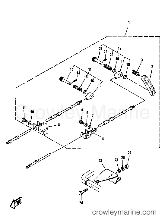 Yamaha Motors C40PLRR - REMOTE CONTROL ATTACH