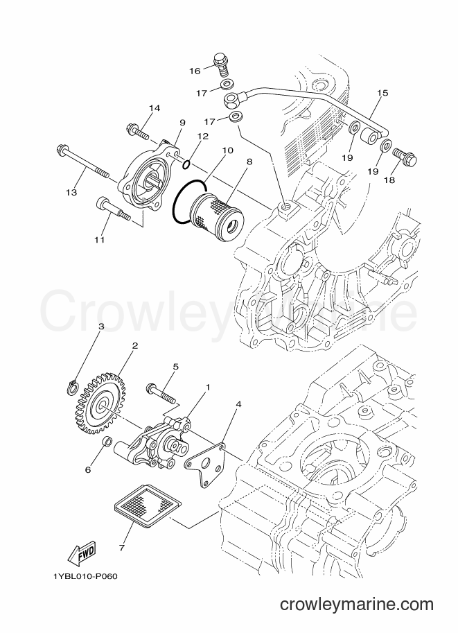 2017 Dirt Bike XT250 - XT250 (B1H1) [010] - OIL PUMP