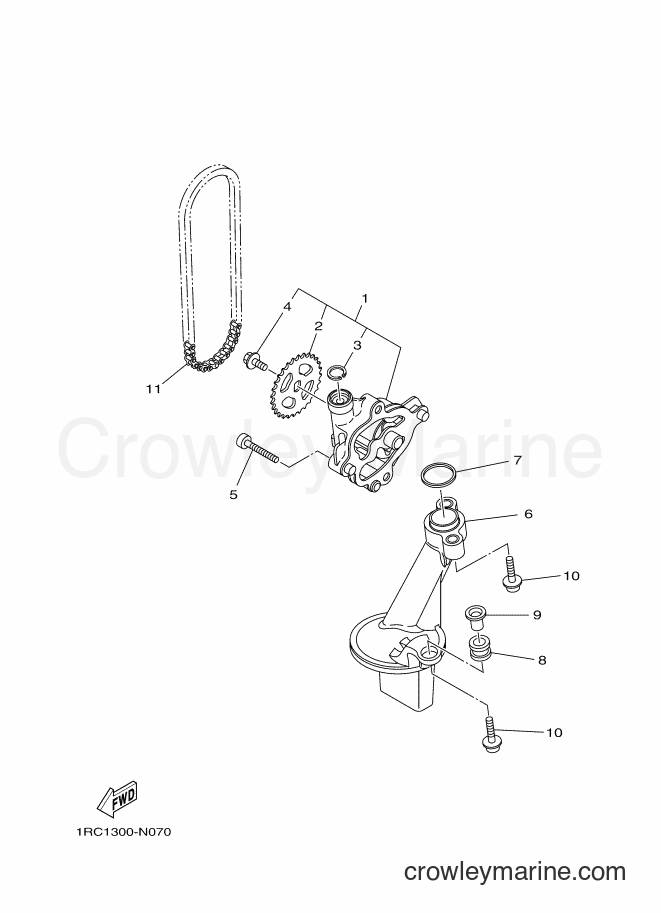 2014 Street Bike MT09A - MT09A (2DRD) [010] - OIL PUMP