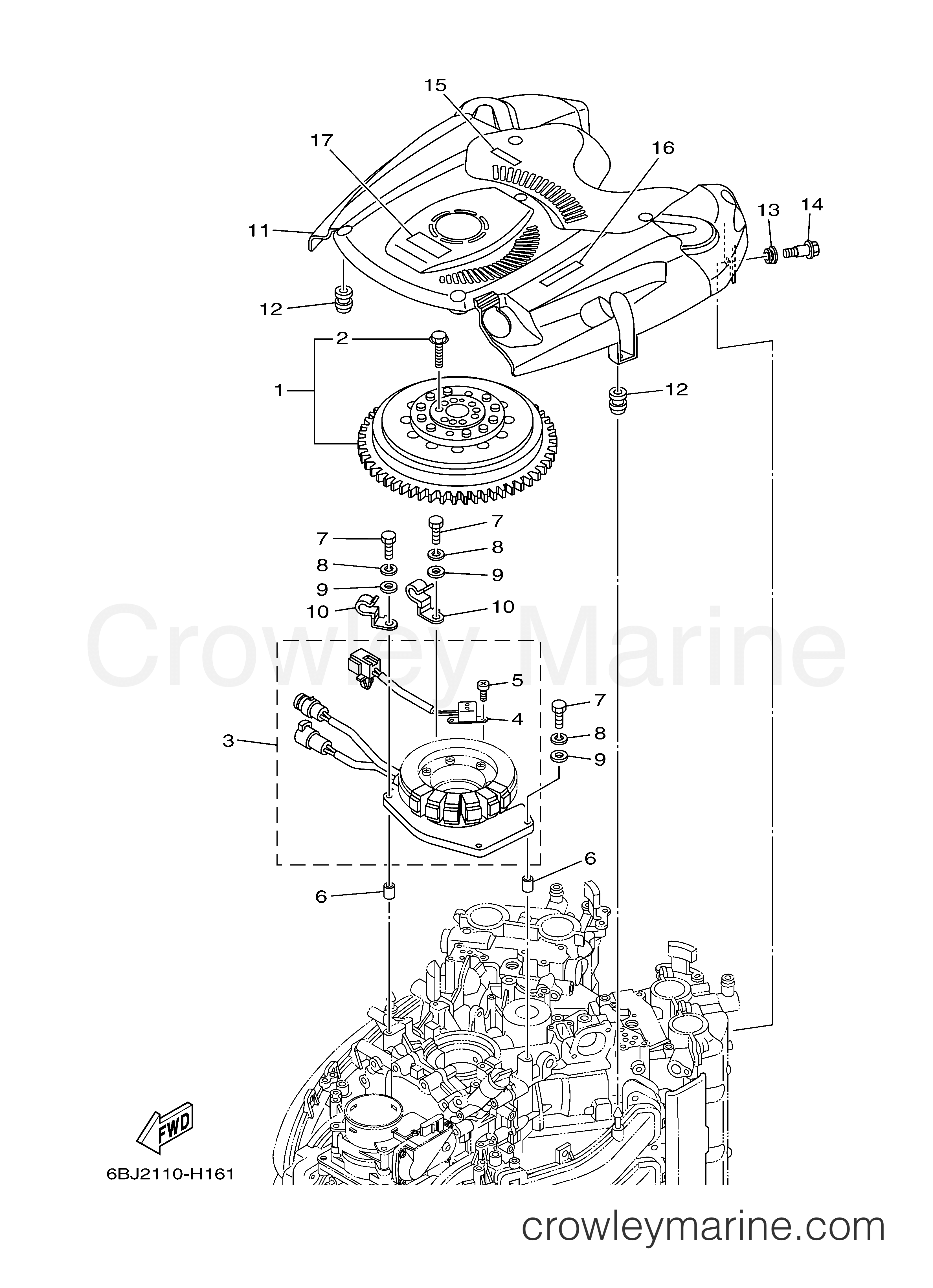Yamaha Motors F350TUR - GENERATOR