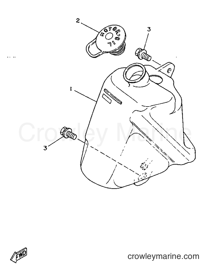 1996 Scooter CY50R - CY50R (3WG6) [999] - DEP鉄ITO DE ACEITE