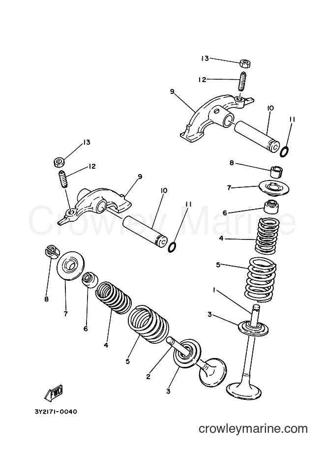 1992 Street Bike SR250 - SR250 (3TH3) [010] - VALVE