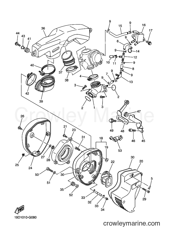 Yamaha Motors XVS250 (19DB) [010] - INTAKE
