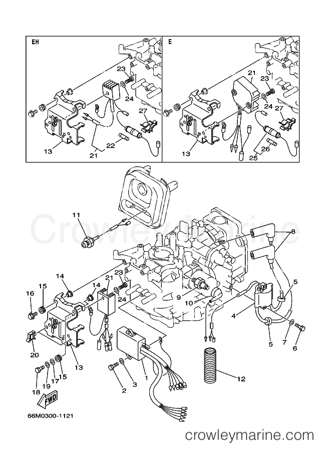 Yamaha Motors F9.9C (66N1) [030] - ELECTRICAL 1