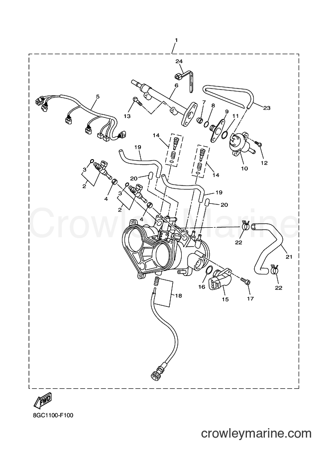 Yamaha Motors RT50 (8GC2) [010] - INTAKE 2
