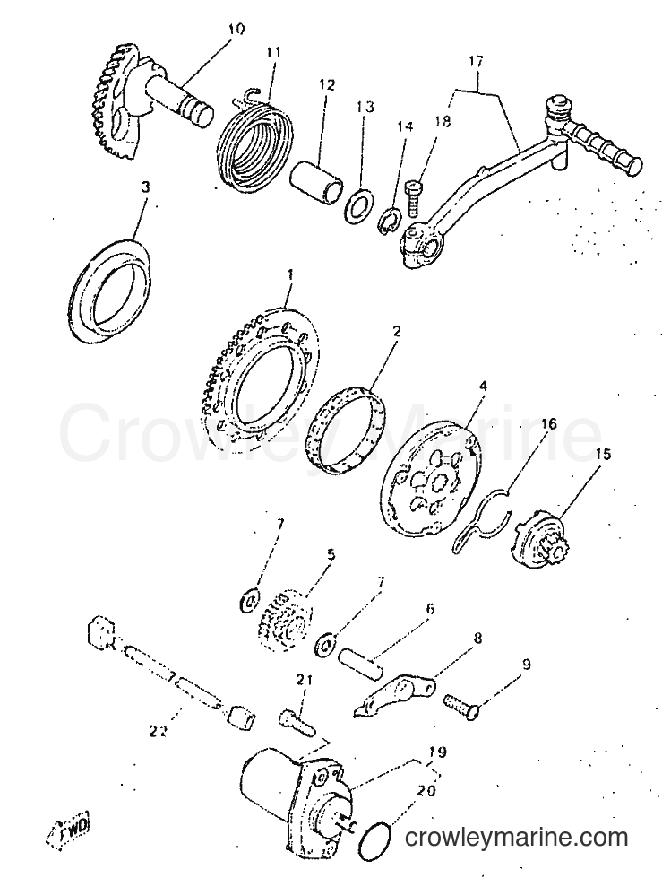 Yamaha Motors YN50 (5AD3) [999] - STARTER
