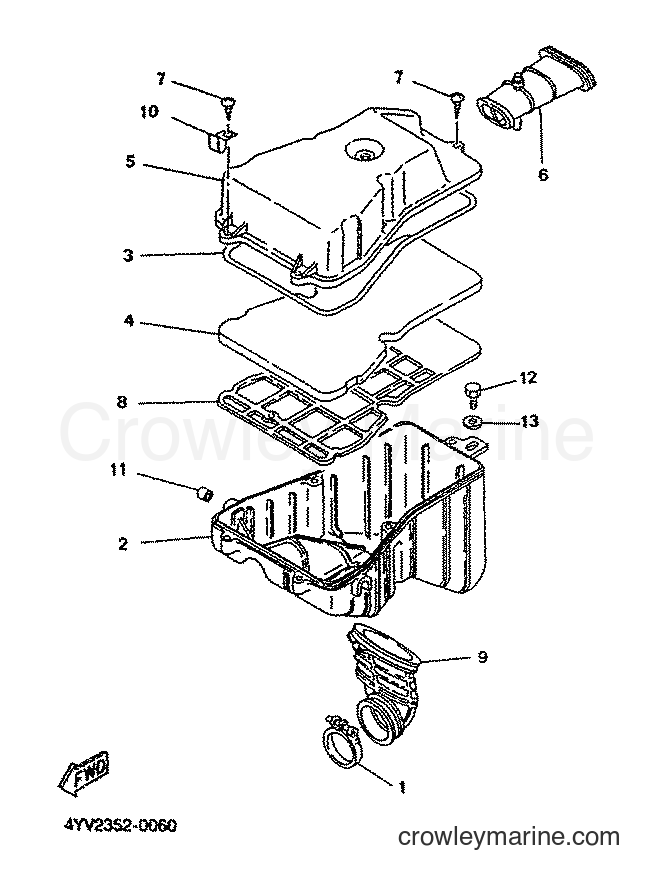Yamaha Motors TZR50 (5DU5) [010] - INTAKE