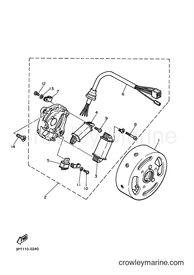 1992 Dirt Bike PW50 - PW50 (3PT8) [030] - GENERATOR
