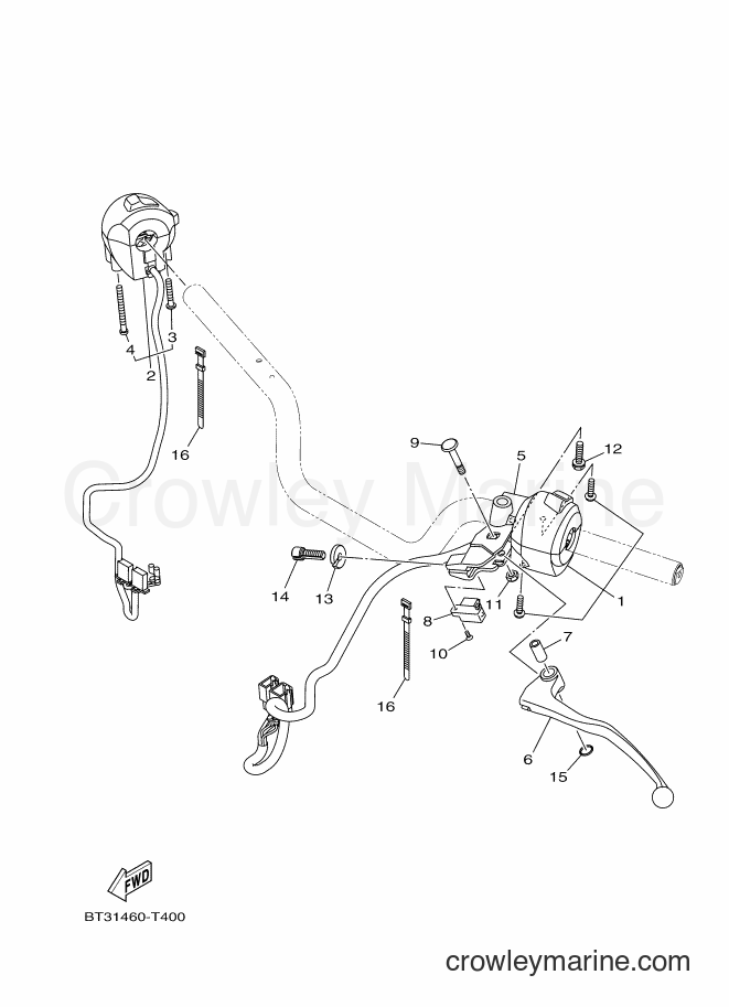 2018 Street Bike VXN155 - VXN155 (BT31) [010] - HANDLE SWITCH & LEVER