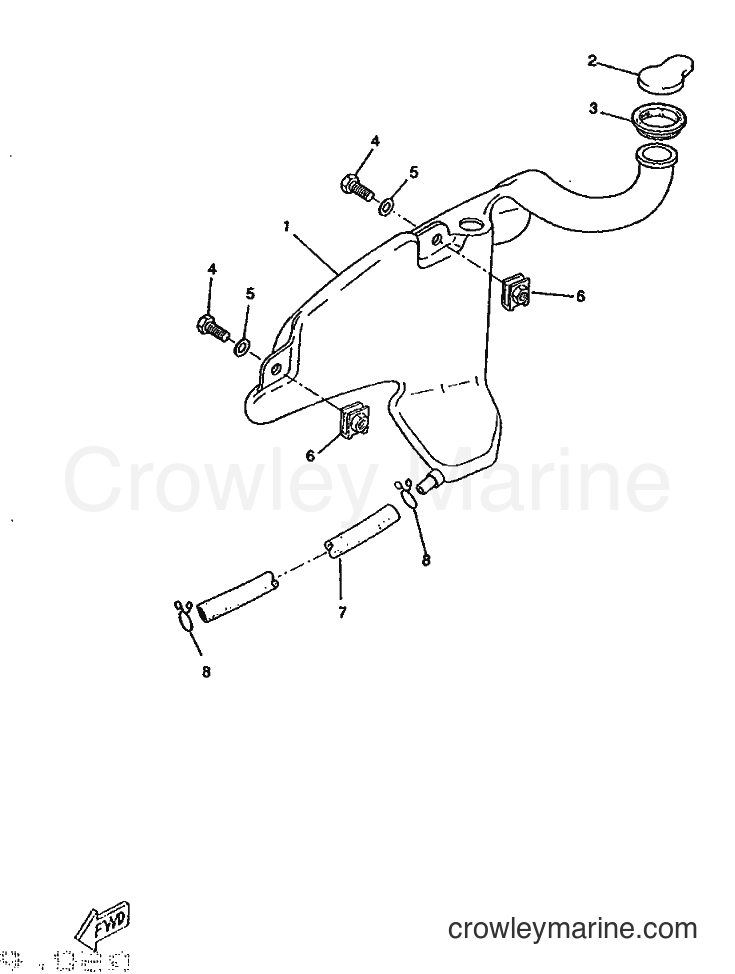 1995 Scooter CW50RS - CW50RS (4TD4) [999] - OIL TANK