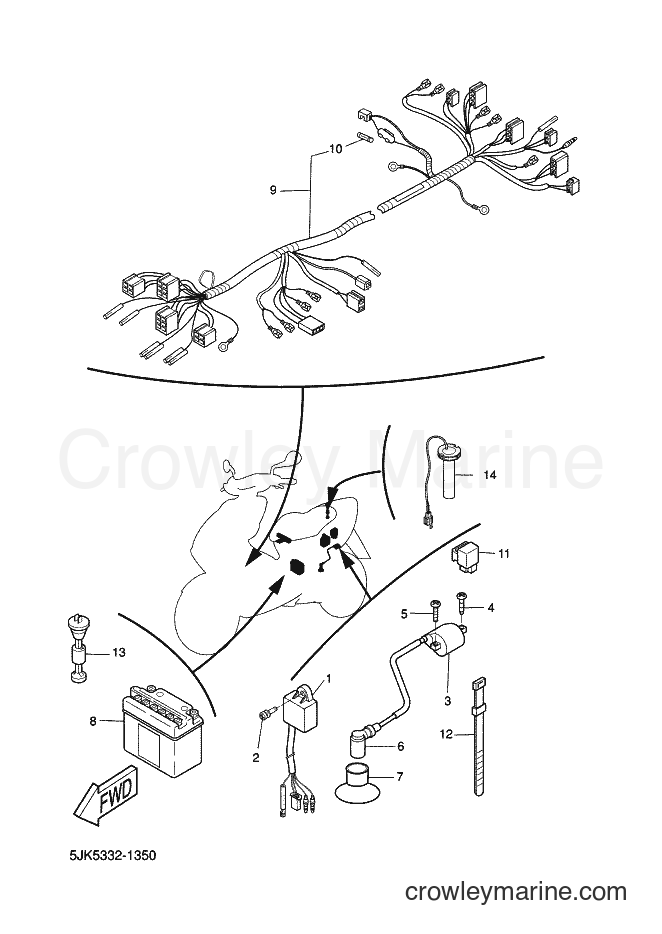 Yamaha Motors CW50RS (5NU7) [020] - ELECTRICAL 2
