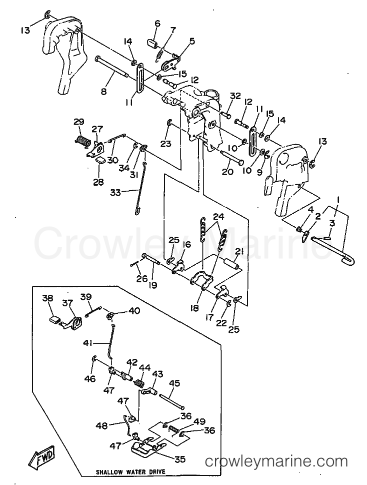 Yamaha Motors 25JETO (6K9) [010] - BRACKET 2