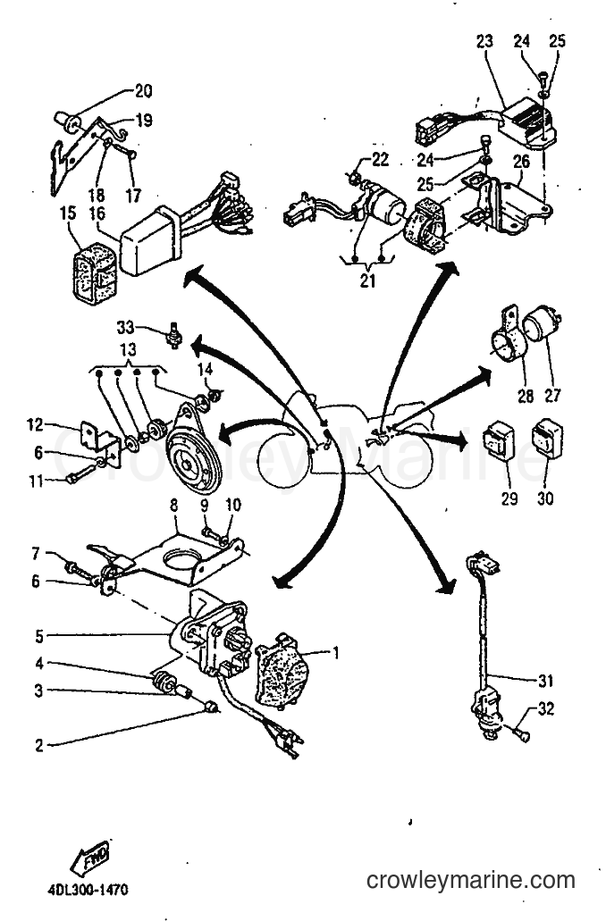 Yamaha Motors TZR125 (4DL3) [999] - ELECTRICAL 2